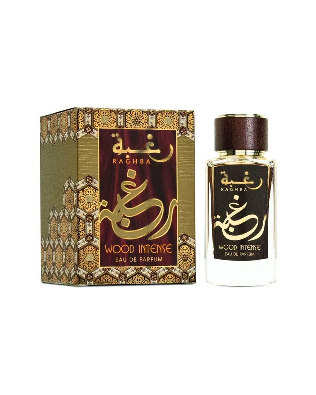 Lattafa Raghba Woody Intense For Unisex EDP 100ml 3.4oz