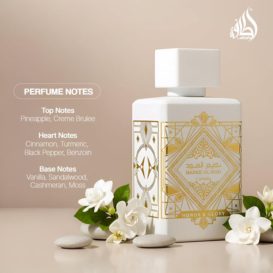 Lattafa Badee Al Oud Honor And Glory For Unisex EDP 100ml 3.4oz