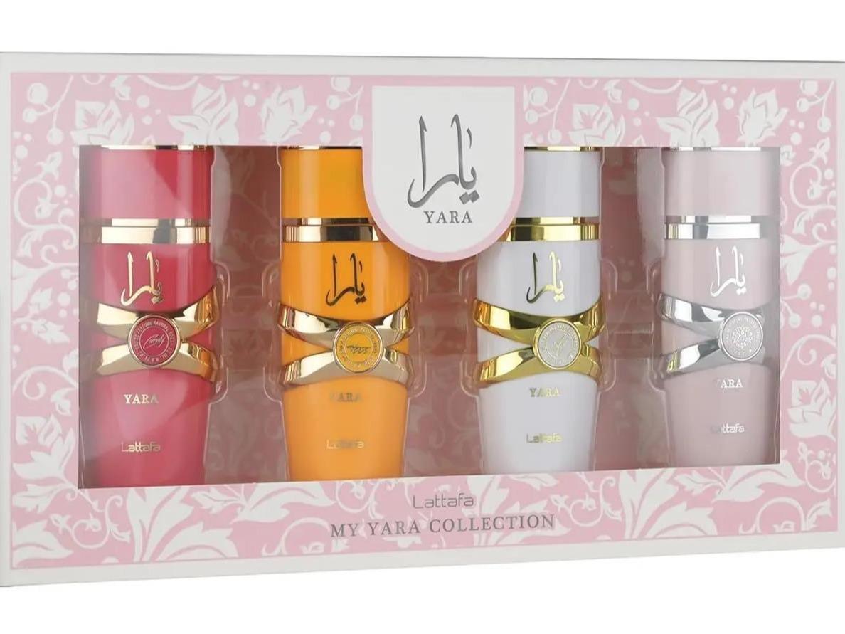 My Yara Collection - 4×25ml EDP Gift Set for Women (Yara, Yara Moi, Yara Tous, Yara Candy)