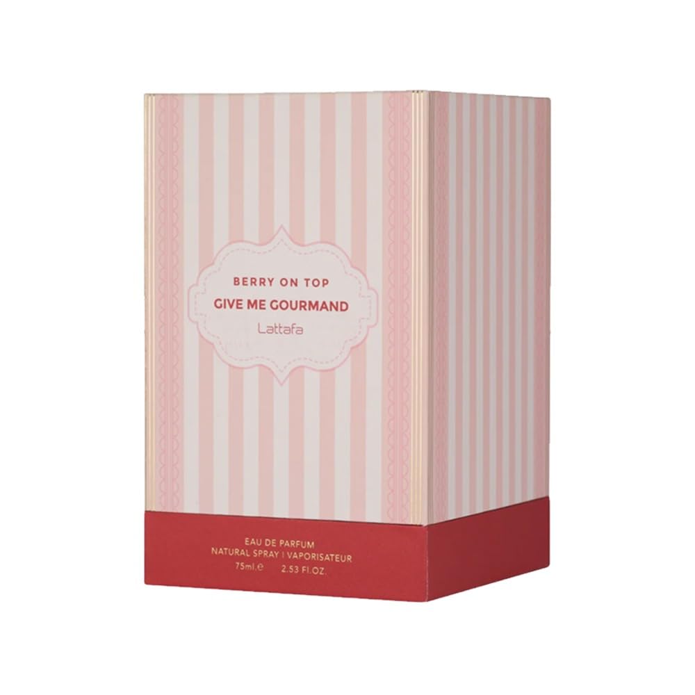 Lattafa Berry On Top EDP - Give Me Gourmand Collection 75ml