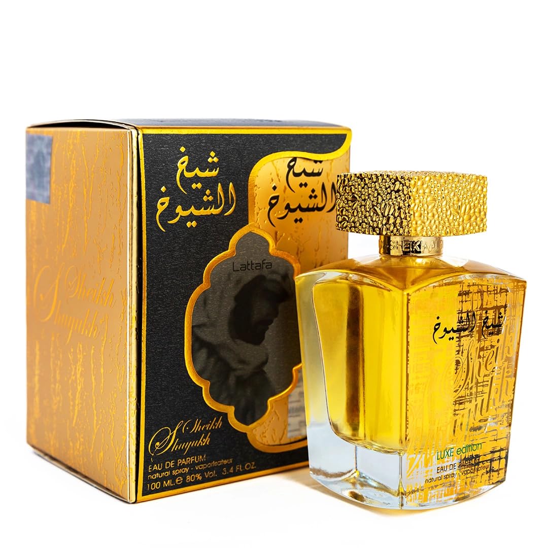 Lattafa Sheikh Al Shuyukh Luxe Edition For Unisex EDP 100ml 3.4oz