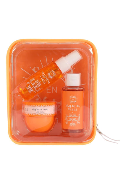 Bath & Body Gift Set – 3 Scents Available – Travel Size Spa Kit for Women