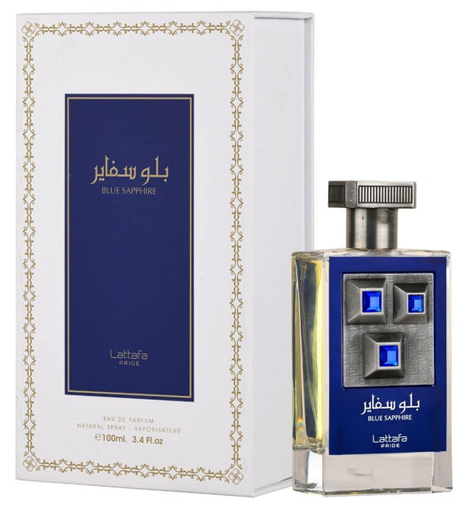 Lattafa Pride Blue Sapphire For Unisex EDP 100ml 3.4oz