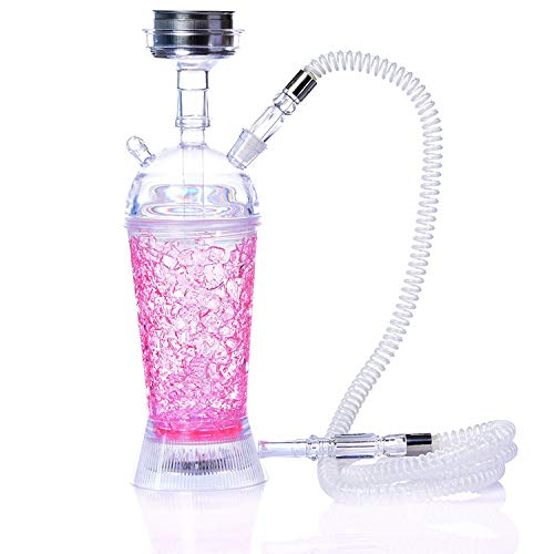 Portable Plastic Smoking Shisha Hookah Cup with LED Light