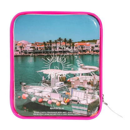 Bath & Body Gift Set – 3 Scents Available – Travel Size Spa Kit for Women