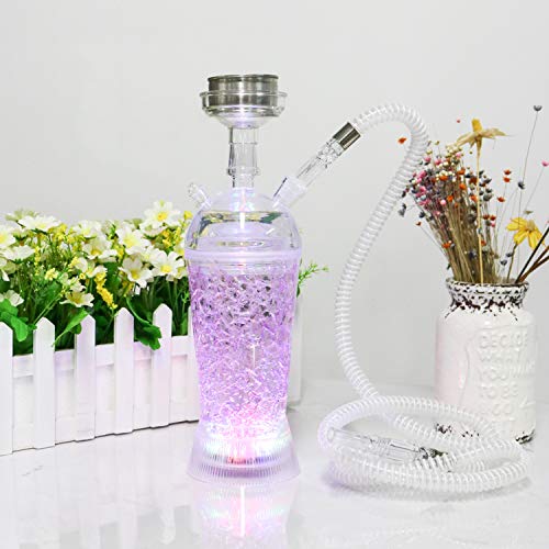 Portable Plastic Smoking Shisha Hookah Cup with LED Light