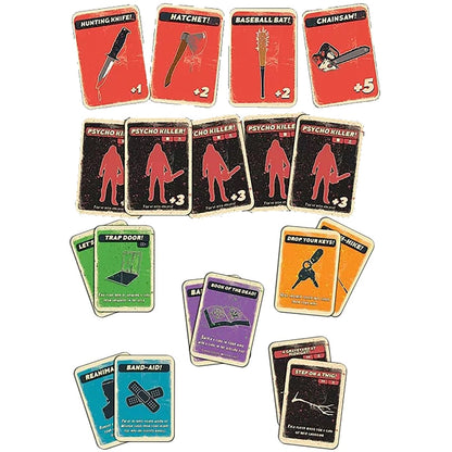 Escape Tabletop Games: Psycho Killer: Third Edition - The Card Game, Can You Survive? Fast-Paced Party Game, Ages 16+, 2-6 Players, Amazon Exclusive