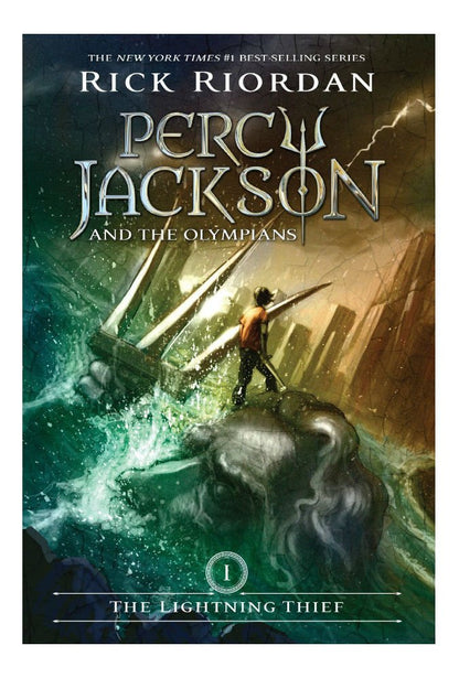 Percy Jackson and the Olympians 5 Book Paperback Boxed Set with A Bonus Poster