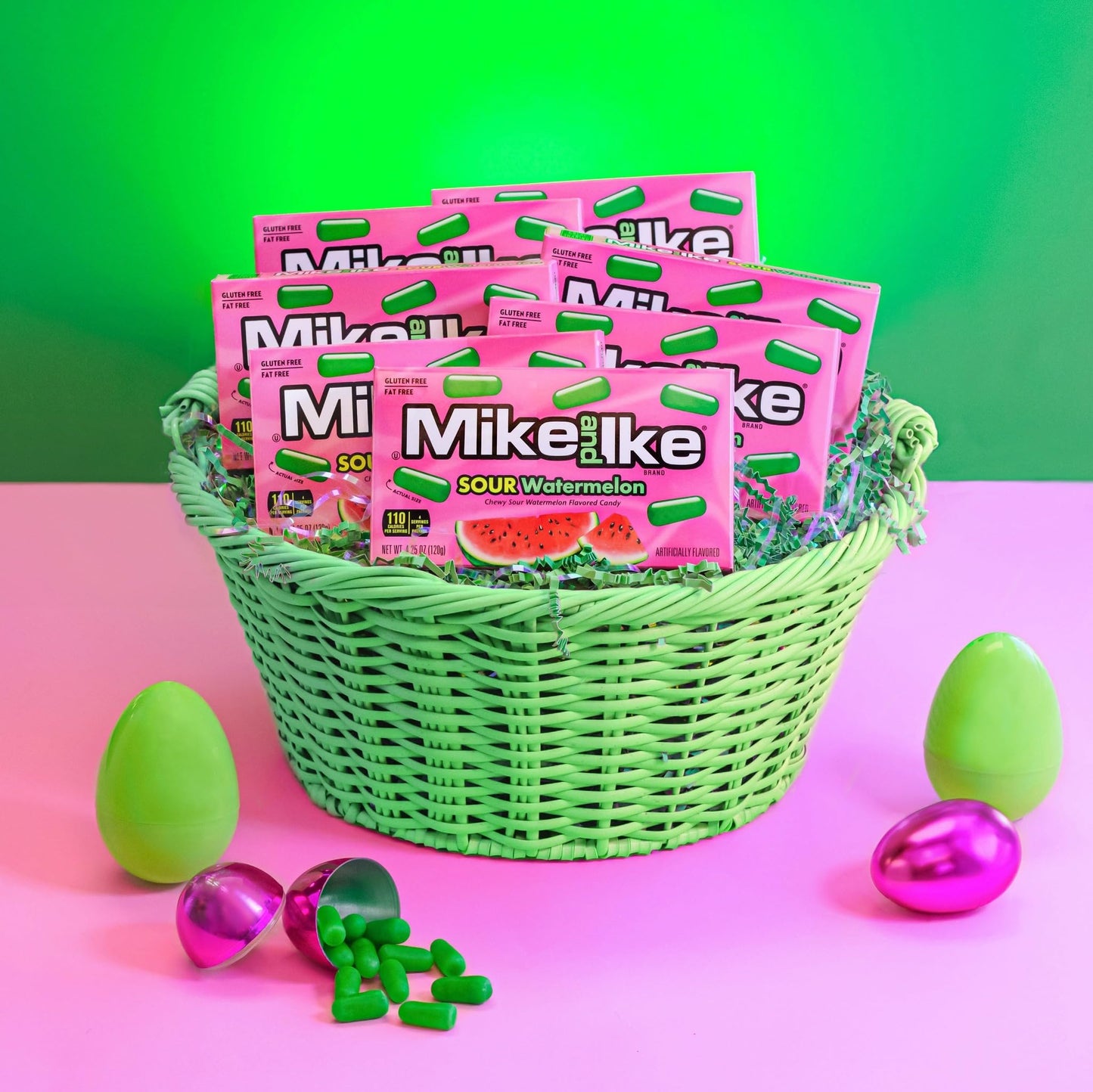 Mike and Ike Chewy Candy - 12 Pack of 4.25 oz Theater Boxes – Gluten-Free, Fat-Free, Kosher – Bulk for Movie Nights, Gifts & Vending