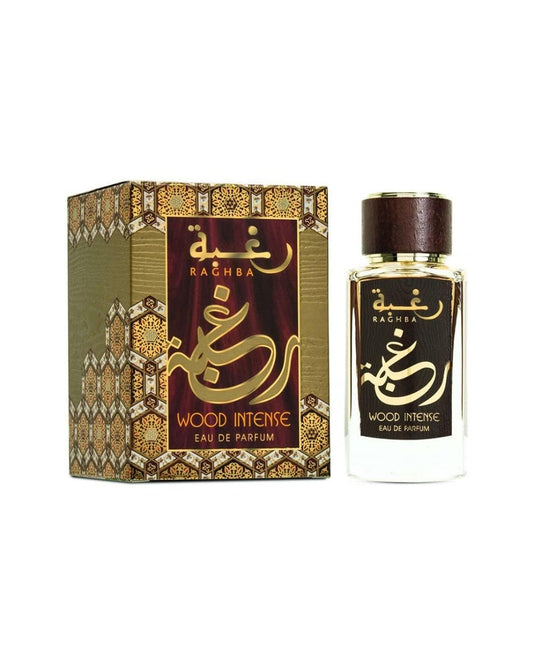 Lattafa Raghba Woody Intense For Unisex EDP 100ml 3.4oz
