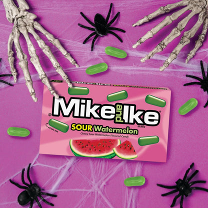 Mike and Ike Chewy Candy 3 Pack (4.25 oz Theater Boxes) – Sour/Bold Fruit Flavor, Gluten-Free, Fat-Free – Bulk Candy for Movie Nights, Gifts & Vending