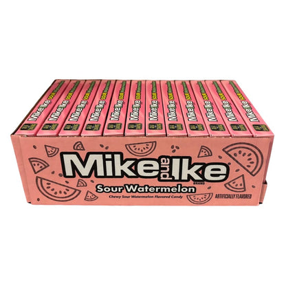 Mike and Ike Chewy Candy - 12 Pack of 4.25 oz Theater Boxes – Gluten-Free, Fat-Free, Kosher – Bulk for Movie Nights, Gifts & Vending