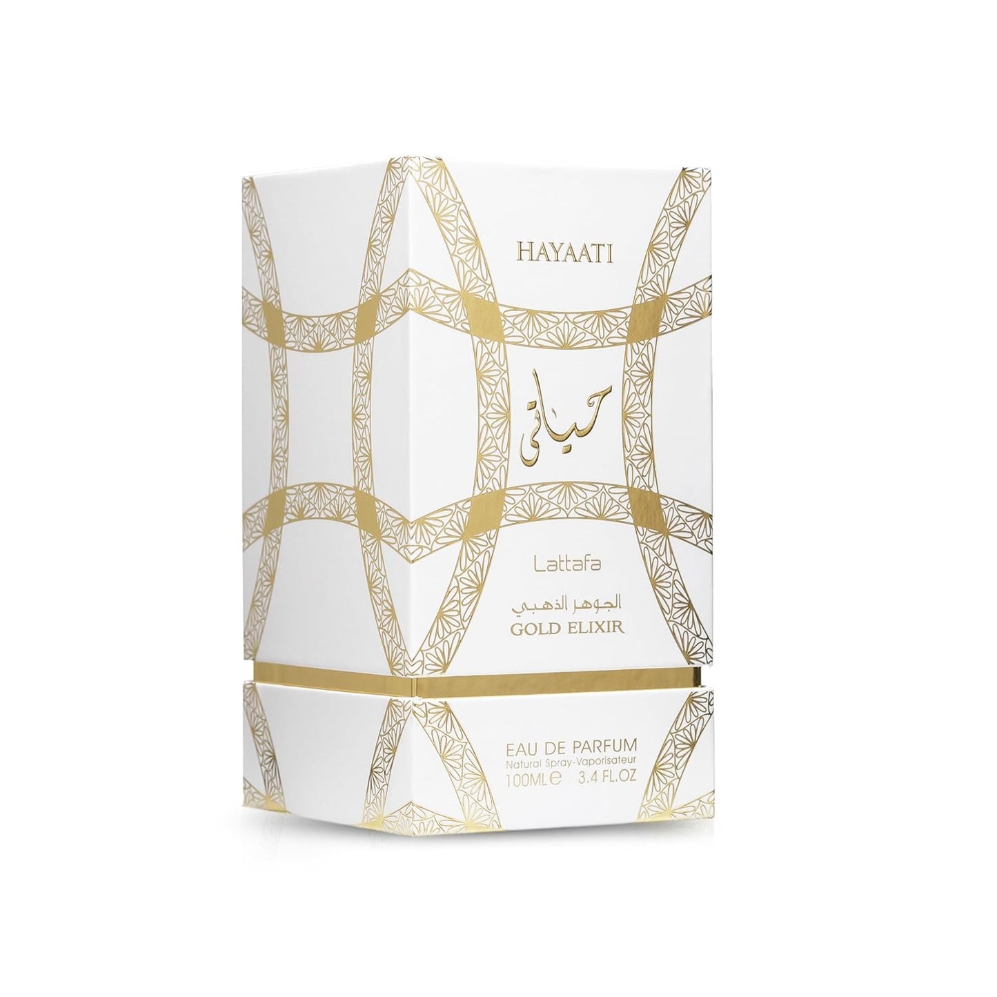 Lattafa Hayaati Gold Elixir For Unisex EDP 100ml 3.4oz