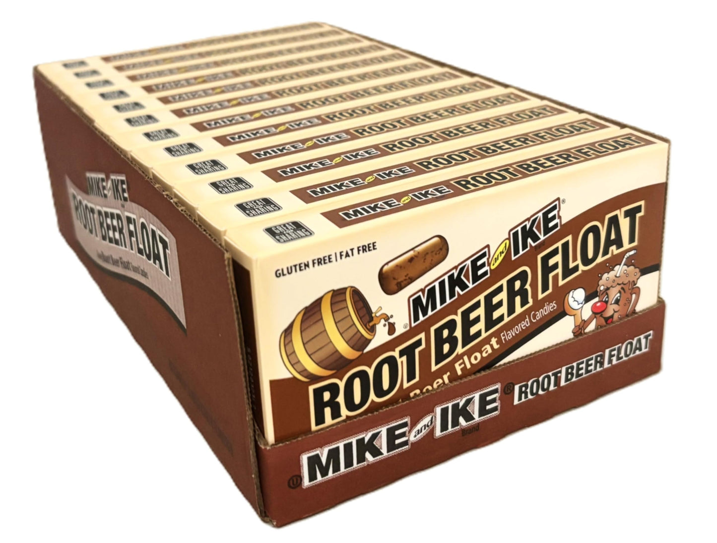 Root Beer Float Chewy Candy - Limited Edition - 12 Pack of 4.25 oz Theater Boxes – Gluten-Free, Fat-Free – Classic Soda Flavor - Bulk Candy for Movie Nights, Gifts & Vending