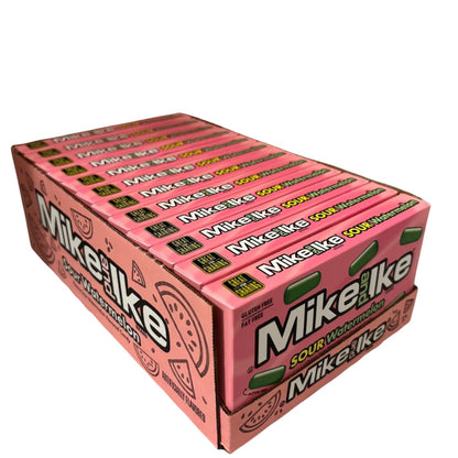Mike and Ike Chewy Candy - 12 Pack of 4.25 oz Theater Boxes – Gluten-Free, Fat-Free, Kosher – Bulk for Movie Nights, Gifts & Vending