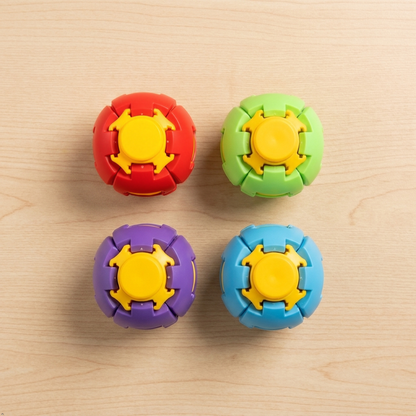 3D Finger Press Spin Auto Gyro Ball Fidget Spinner Stress Relief Rotating Toy