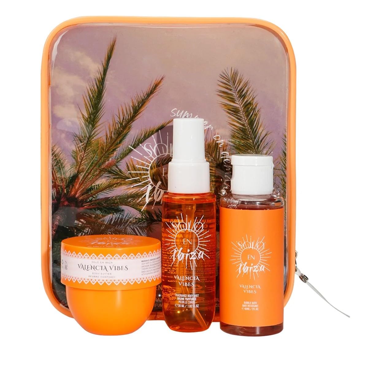 Bath & Body Gift Set – 3 Scents Available – Travel Size Spa Kit for Women