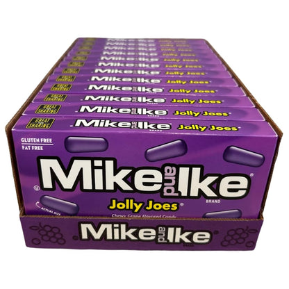 Mike and Ike Chewy Candy - 12 Pack of 4.25 oz Theater Boxes – Gluten-Free, Fat-Free, Kosher – Bulk for Movie Nights, Gifts & Vending