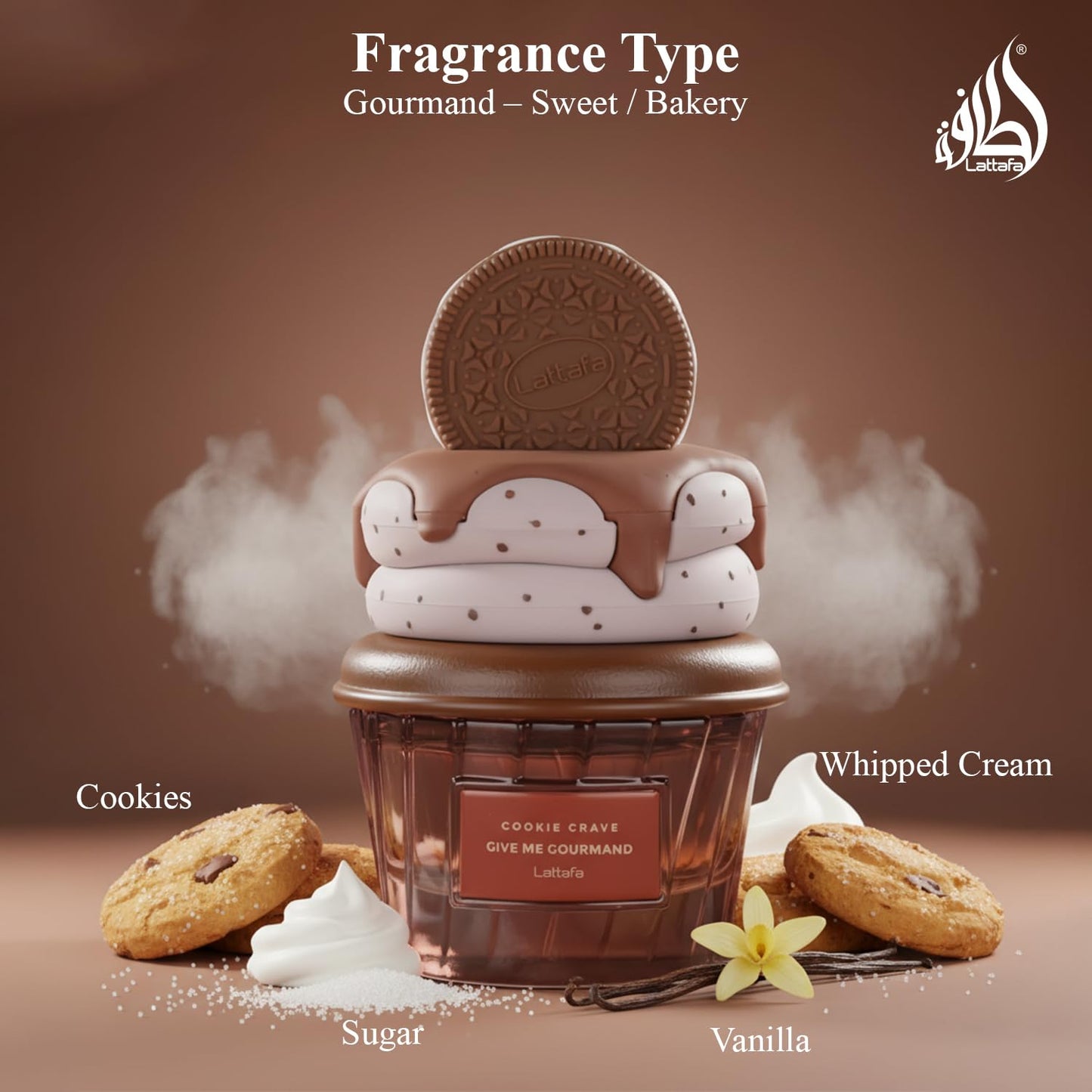 Lattafa Cookie Crave EDP - Give Me Gourmand Collection 75ml