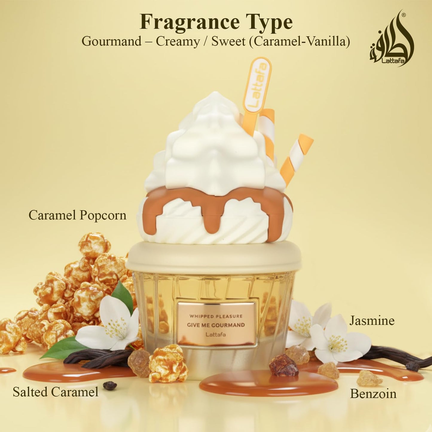 Lattafa Whipped Pleasure EDP - Give Me Gourmand Collection 75ml